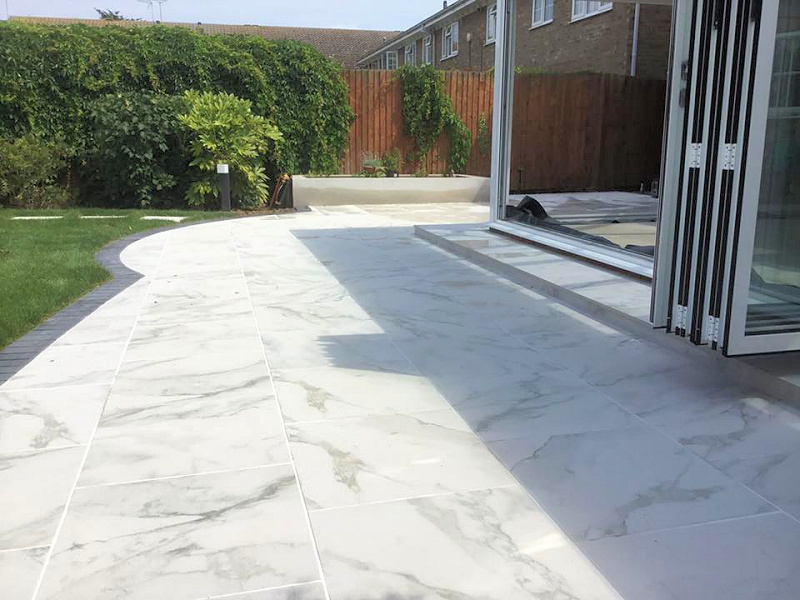 Angel Landscapes and Garden Design services paving patios driveways based in Clacton, Essex
